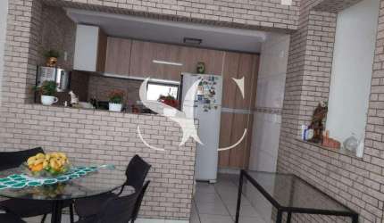 Vende-se sobrado com 02 dormitórios com área Gourmet no bairro de Macuco em Santos