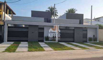 Casa com Piscina e Área Gourmet a 150 Metros da Praia — 3 Quartos (1 Suíte) — Itaipuaçu, Maricá RJ