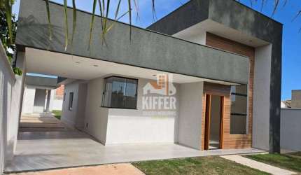 Casa com 3 dormitórios à venda, 112 m² por R$ 715.000,00 - Jardim Atlântico Leste (Itaipuaçu) - Maricá/RJ