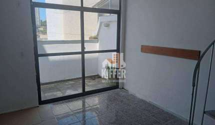 OPORTUNIDADE ÚNICA NO CENTRO DE NITERÓI – SALA COMERCIAL COM VARANDA | 83m² | CÓD: SA0295