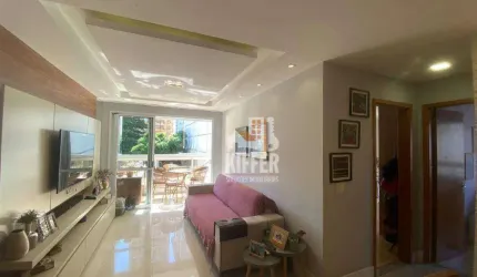 Apartamento com 2 dormitórios à venda, 90 m² por R$ 800.000,00 - Icaraí - Niterói/RJ