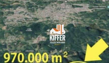Terreno à venda, 970000 m² por R$ 6.000.000,00 - Adrianópolis - Nova Iguaçu/RJ