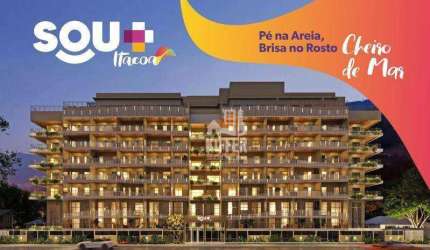 Apartamento com 1 quarto à venda, 40 m² por R$ 540.000 - Itacoatiara - Niterói/RJ