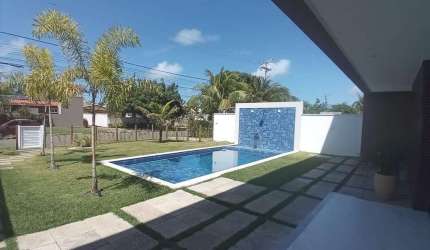 CASA NO PARAÍSO | GUARAJUBA | 6 SUÍTES | NOVA | 324m2 AC