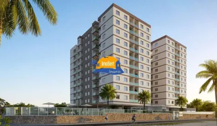 Lançamento Residencial Vista Linda: Frente ao mar. Apartamento à venda em Bertioga-SP com 1,2 ou 3 quartos, sala, banheiro, garagem