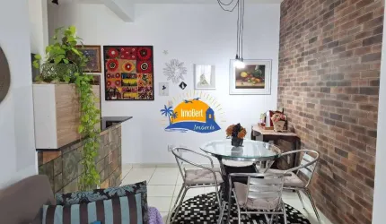 Apartamento à venda em Bertioga-SP, bairro Maitinga: Próximo ao mar - 2 quartos, 1 sala, 1 banheiro, 1 vaga, 55m² de área. Venha conferir!