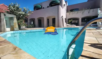 Residência de alto padrão frente mar em condomínio fechado na cidade de Bertioga-SP, Centro - 5 quartos, 5 suítes, 7 banheiros, 6 vagas de garagem, 450m² de área