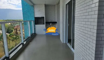Apartamento novo a venda, 79 m² de área útil, 2 quartos (1 suíte) e 2 vagas em Bertioga-SP, Maitinga - 50 mts da praia
