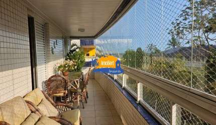 Apartamento PÉ NA AREIA à venda em Bertioga-SP, Maitinga: 3 quartos, 1 vaga, 118,51 m²!