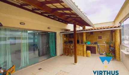 Freguesia - Cobertura duplex 3 quartos (suíte) - infra lazer completo