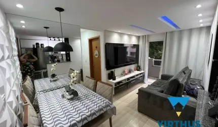 Pechincha - Spazio Recriart - Apartamento 2 quartos (suíte) - lazer total