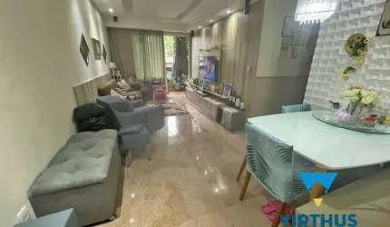 Apartamento no Recreio, Gleba A, 84m², 3 quartos, suíte, varanda gourmet