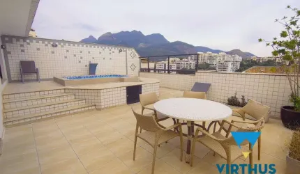 Freguesia - Estrada dos Três Rios - Cobertura duplex 233m2 - Piscina