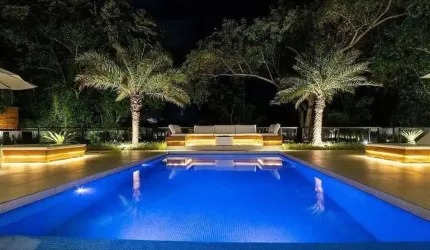 CASA MARAVILHOSA ALPHA CONDE/  PISCINA BORDA INFINITA/ 4 SUÍTES BARUERI