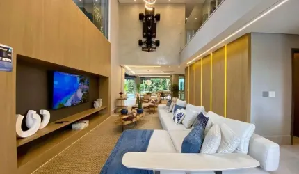 Casa com 5 dormitórios à venda, 370 m² por R$ 8.500.000,00 - Riviera Módulo 16 - Bertioga/SP