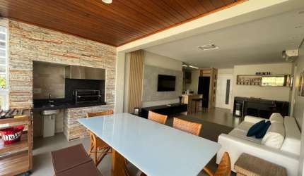 Apartamento com 3 dormitórios à venda, 109 m² por R$ 3.150.000,00 - Riviera - Módulo 7 - Bertioga/SP