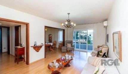 Vende-se amplo apartamento 3 quartos c/ suíte, 2 vagas, living com sacada e vista - 139m² - Auxiliadora