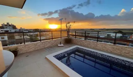 Cobertura com piscina privativa à venda no Jardim Lindóia – POA