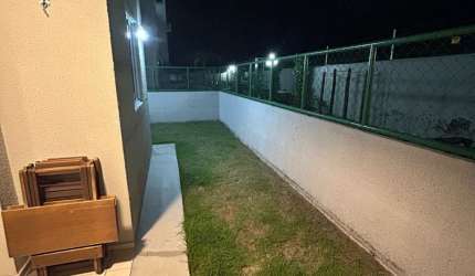 Apartamento Garden projetado com dois  quartos