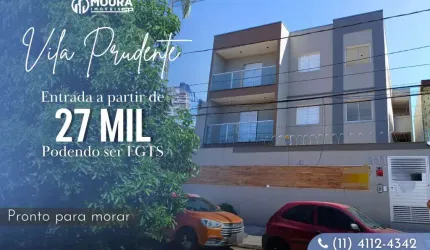 Apartamento para Venda em São Paulo, Vila Prudente, 2 dormitórios, 1 banheiro