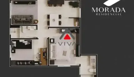 Apartamento no Dindinha