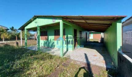 Casa com 3 dormitórios e anexo à venda por R$ 150.000 - Centro - Balneário Pinhal/RS