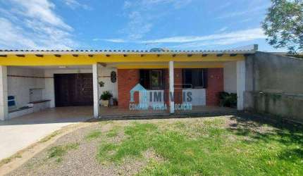 Casa com 2 dormitórios à venda por R$ 160.000,00 - Centro - Balneário Pinhal/RS