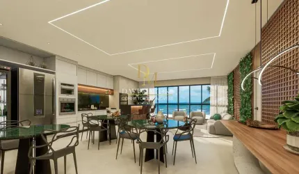 Cobertura Duplex para Venda em Matinhos, Rivieira, 4 dormitórios, 4 suítes, 5 banheiros, 2 vagas
