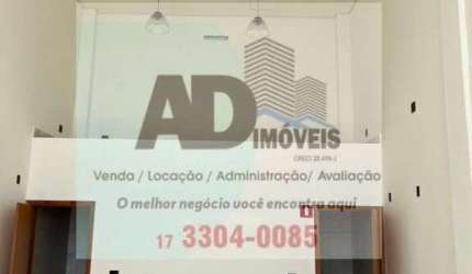 Sala Comercial para Locação em Mirassol, Residencial Regissol I, 1 banheiro, 1 vaga