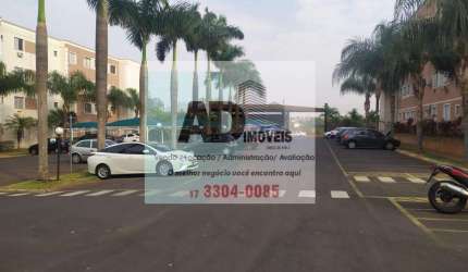Apartamento para Venda em São José do Rio Preto, Loteamento Clube V, 2 dormitórios, 1 banheiro, 1 vaga