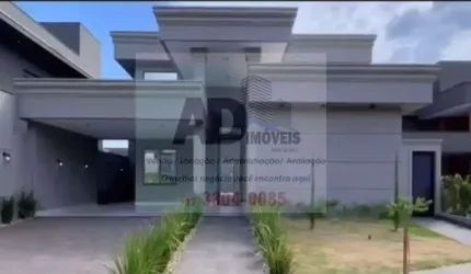 Casa em Condomínio para Venda em São José do Rio Preto, Residencial Gaivota II, 3 dormitórios, 3 suítes, 5 banheiros, 4 vagas