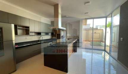 Casa em Condomínio para Locação em São José do Rio Preto, Parque Residencial Damha VI, 3 dormitórios, 1 suíte, 3 banheiros, 4 vagas