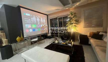 Apartamento de 206m2 - 4 suítes, 3 vagas, andar alto com vista linda - Edifício Bonaire