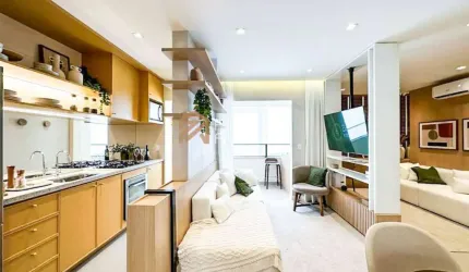 Lançamento Ap 54m² - 2 dorms sendo 1 suíte e 1 vaga - Jd das Industrias
