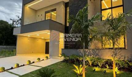 Sobrado 402m² - 4 suítes / 1 master -  Condomínio Golfe 2