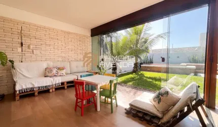 Sobrado 238m² Home Club Villa Branca - 3 dorms, suíte - Condomínio completo