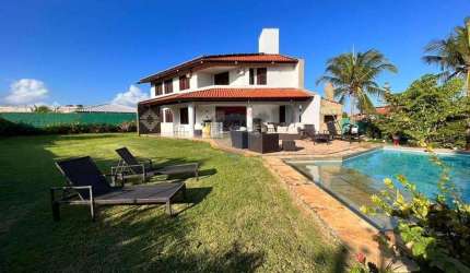 A Mansão dos seus sonhos na Praia do Cumbuco – Um refúgio exclusivo de luxo, conforto e elegância a poucos passos do mar!