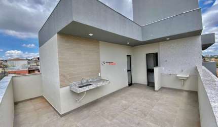 Cobertura com 3 quartos à venda na Beco Lourival Carneiro de Vasconcelos, 2, Planalto, Belo Horizonte por R$ 570.000