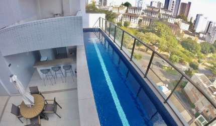 APARTAMENTO 2 QUARTOS 2 SUÍTES CLOSET LAVABO VARANDA PISCINA 2 GARAGENS À VENDA NA GRAÇA!