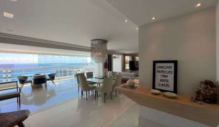 APARTAMENTO 4 QUARTOS SUÍTES VARANDA GOURMET ANDAR ALTO CONDOMINIO CLUBE À VENDA NA BARRA!