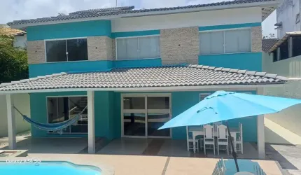 CASA 2 PAVIMENTOS 4 QUARTOS SUÍTE CLOSET PISCINA 4 GARAGENS À VENDA VILAS DO ATLÂNTICO!
