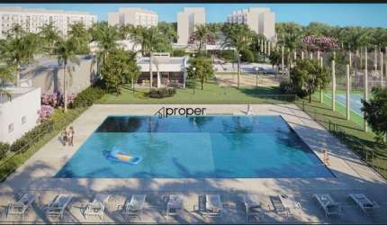 Apartamento com 2 dormitórios à venda, 50 m² Fragata - Pelotas/RS