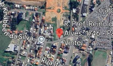 Terreno à venda na Rua Prefeito Reinoldo Alves, 1746, Passa Vinte, Palhoça, 412 m2 por R$ 1.050.000