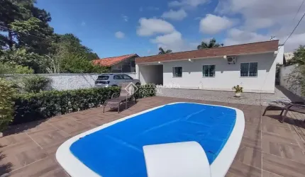 Casa com 2 quartos à venda na Avenida Astrogildo Quadros, 200, Pinheira, Palhoça, 110 m2 por R$ 740.000