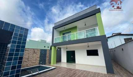 Casa com 3 dormitórios à venda, 150 m² por R$ 685.000,00 - Alto do Picuaia - Lauro de Freitas/BA