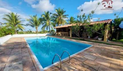 Chácara com 4 dormitórios à venda, 8220 m² por R$ 1.800.000,00 - Alto do Picuaia - Lauro de Freitas/BA