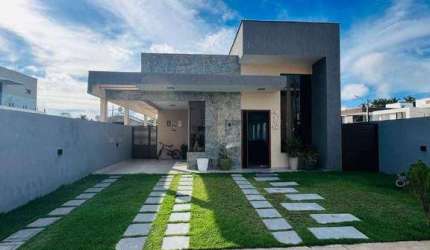 Casa com 2 dormitórios à venda, 122 m² por R$ 890.000,00 - Abrantes - Lauro de Freitas/BA