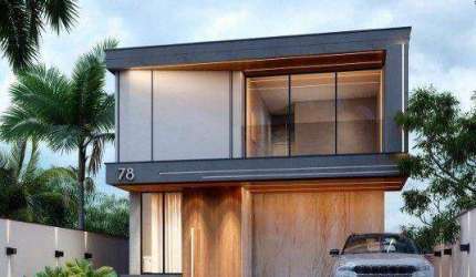 Casa com 3 dormitórios à venda, 200 m² por R$ 1.400.000 - Abrantes - Lauro de Freitas/BA