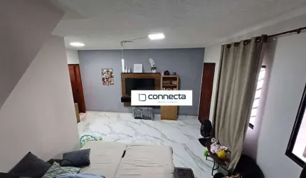 Sobrado com 3 dormitórios para alugar, 90 m² por R$ 3.247,00/mês - Jardim Flor da Montanha - Guarulhos/SP