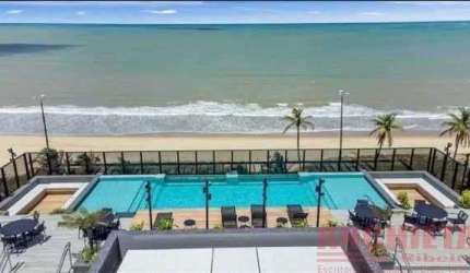 Belíssimo Flat mobiliado e Luxuoso à Beira Mar